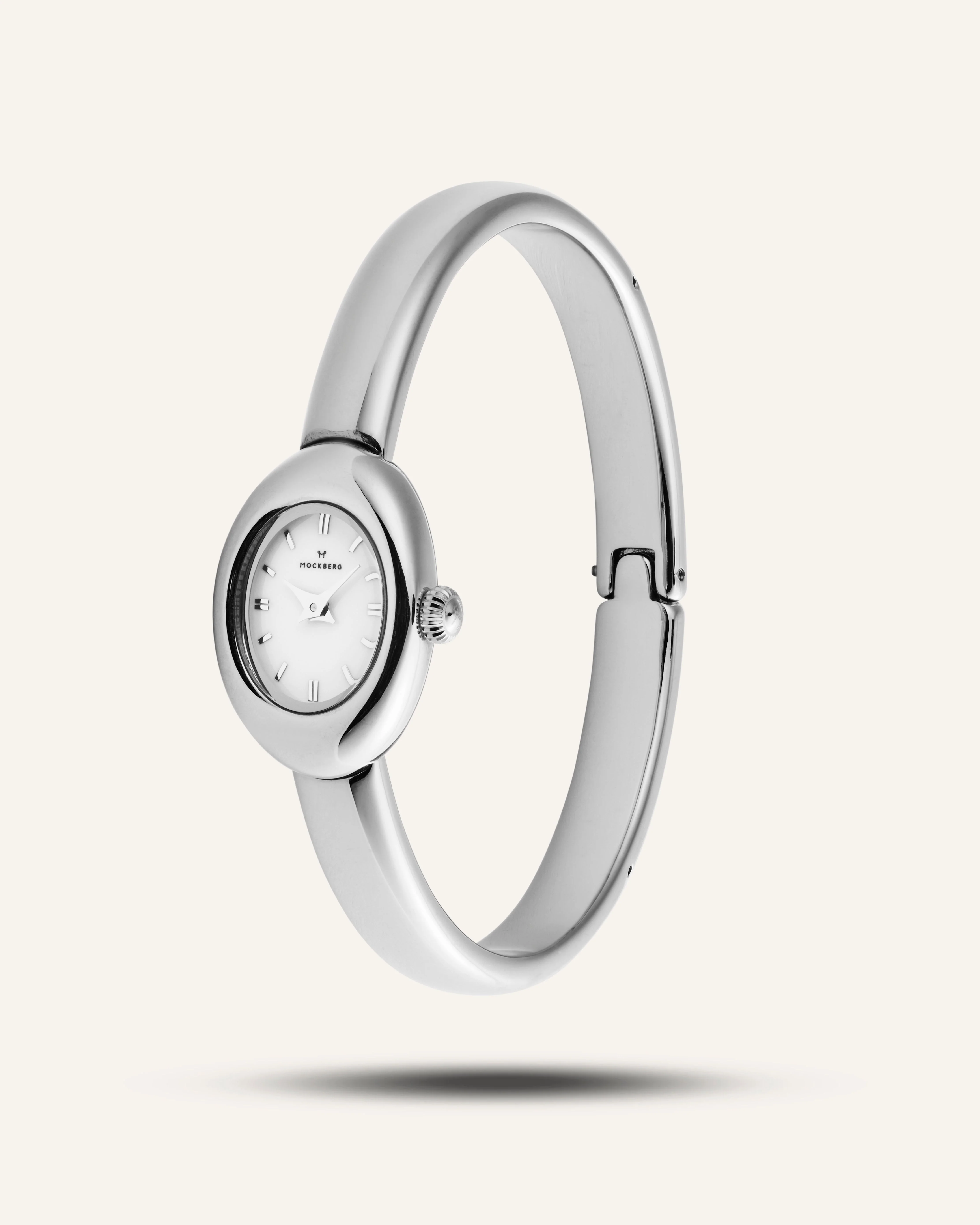 Belle Oval Petite Bangle Watch - Image 4