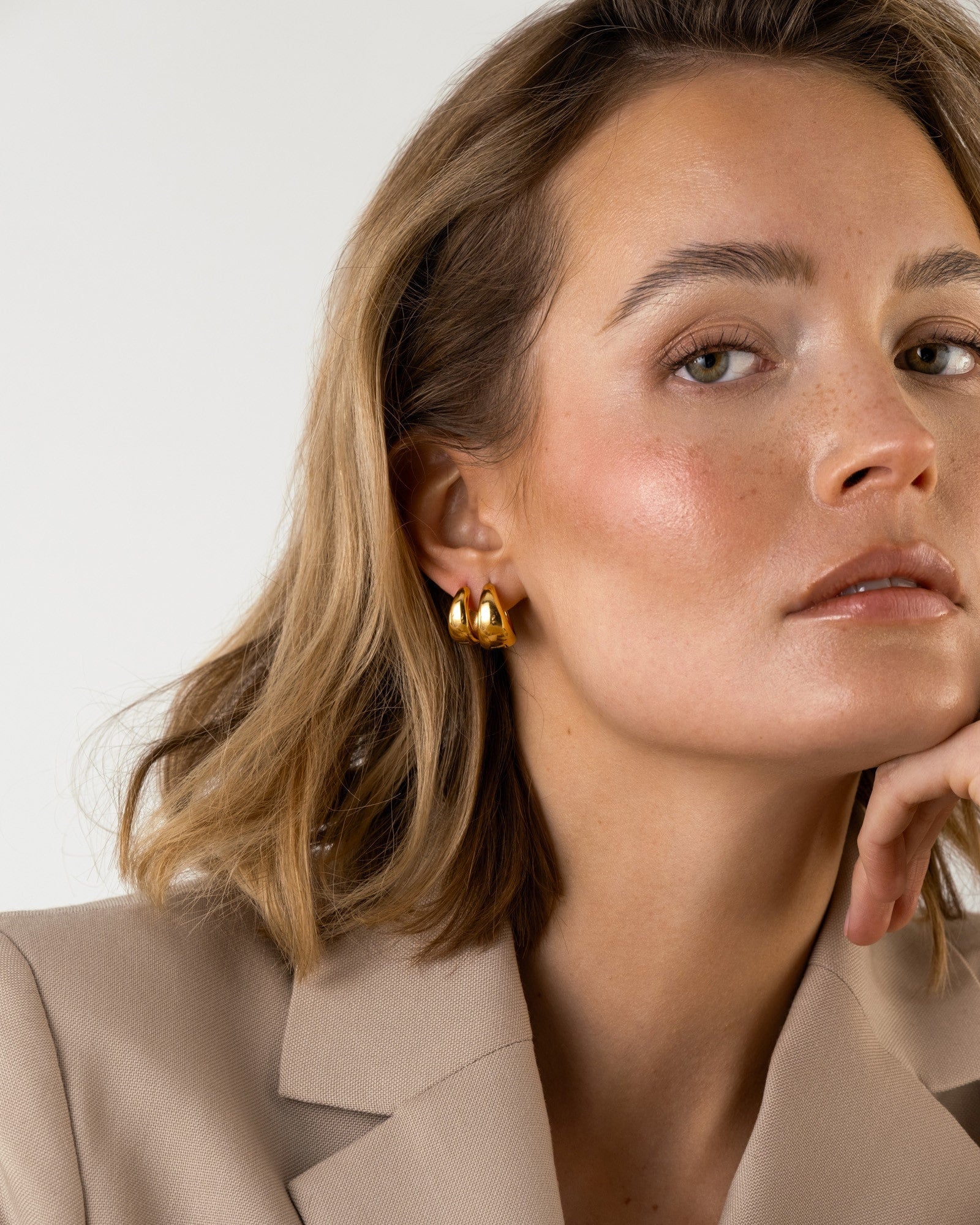 Bold Hoops Large - Image 3