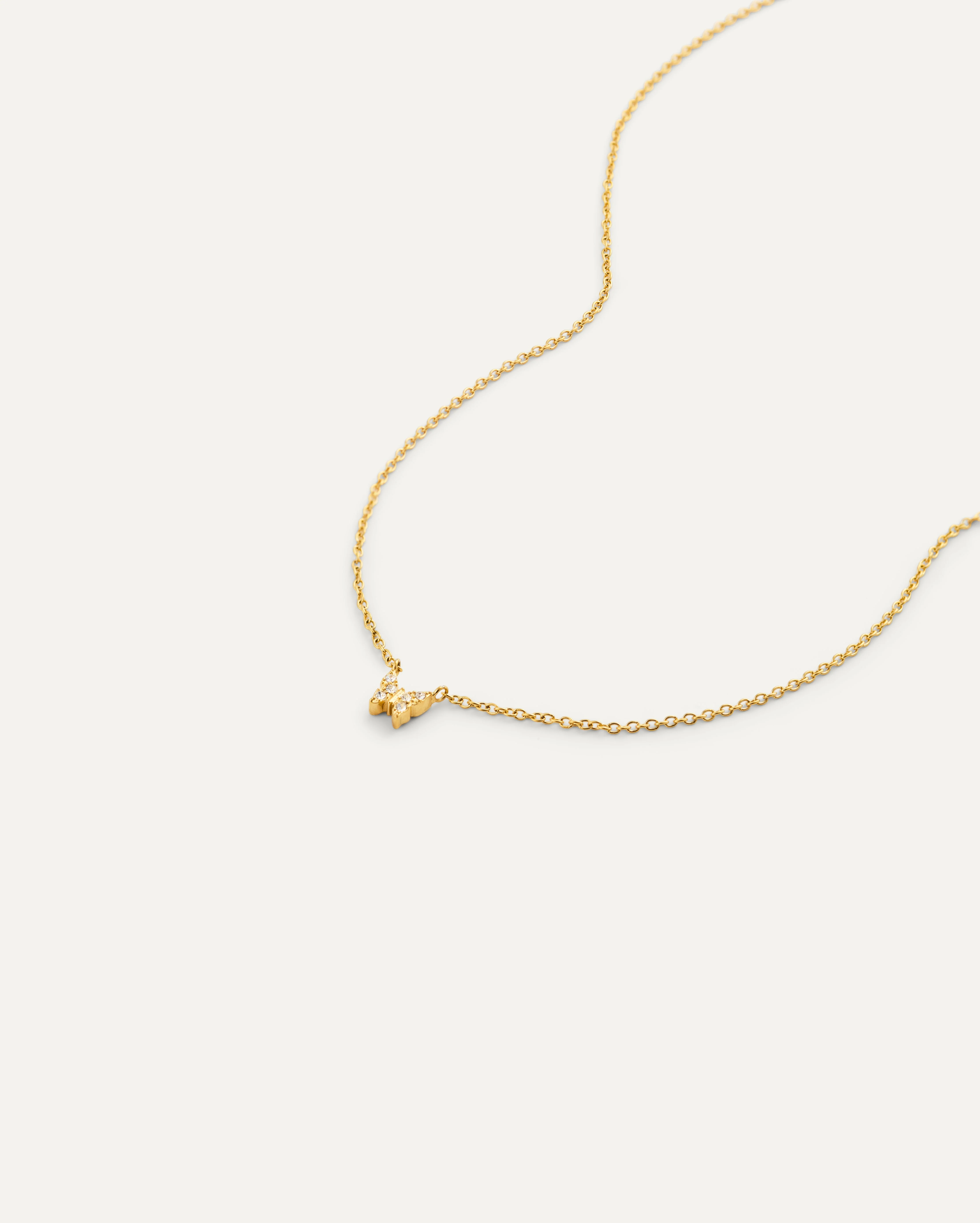 Butterfly Gold Necklace - Image 5