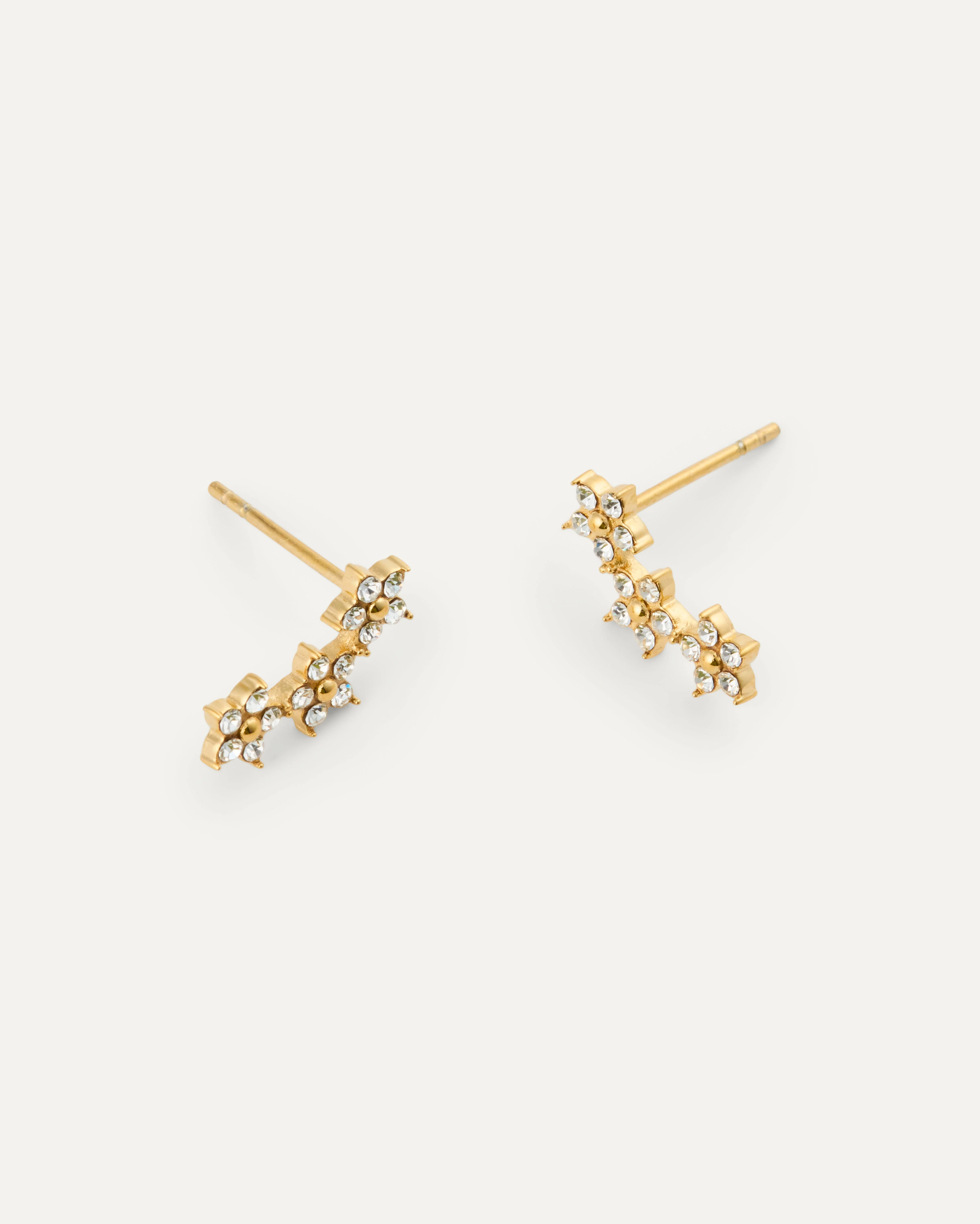 Ellie Gold Studs - Image 4