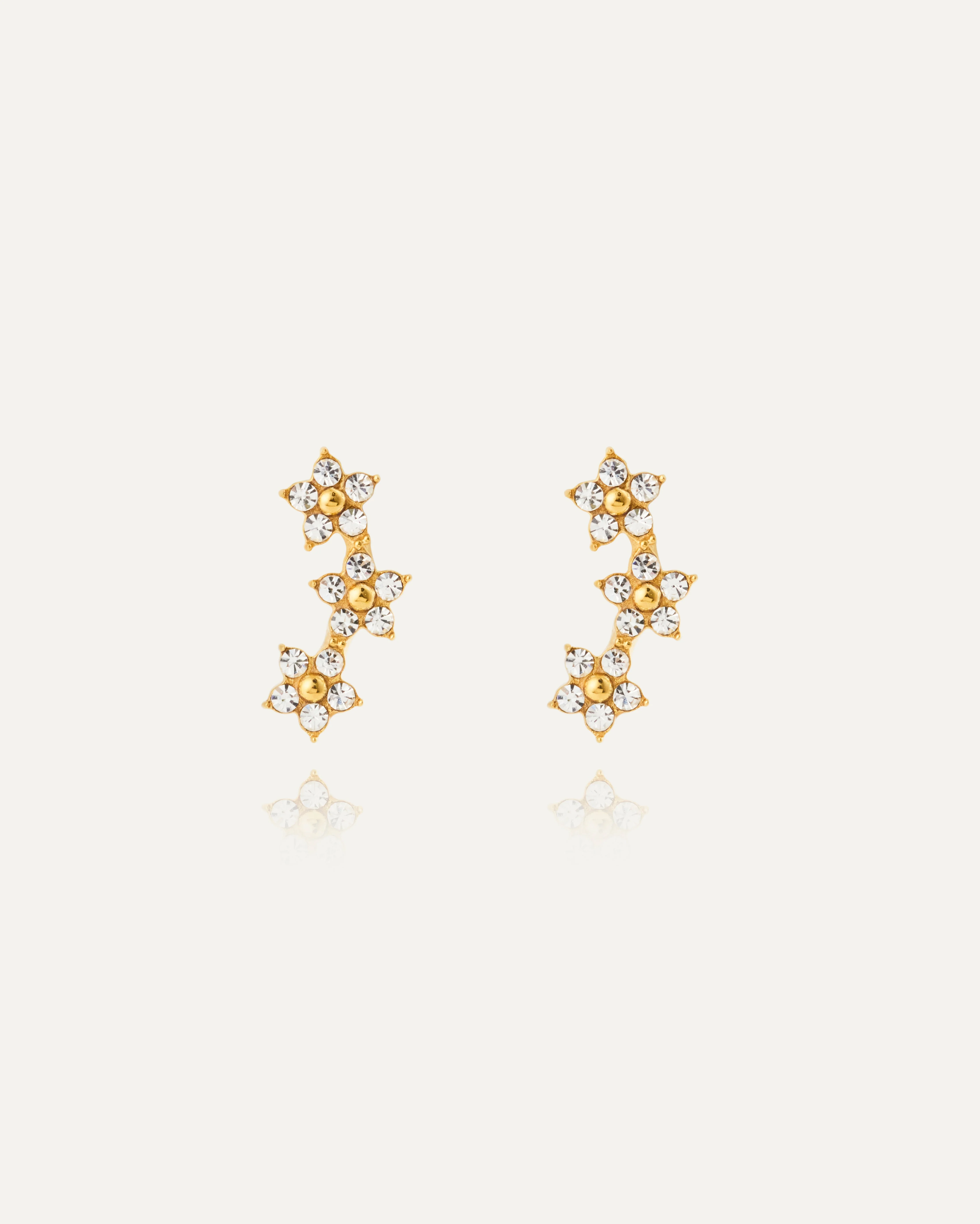Ellie Gold Studs - Image 5