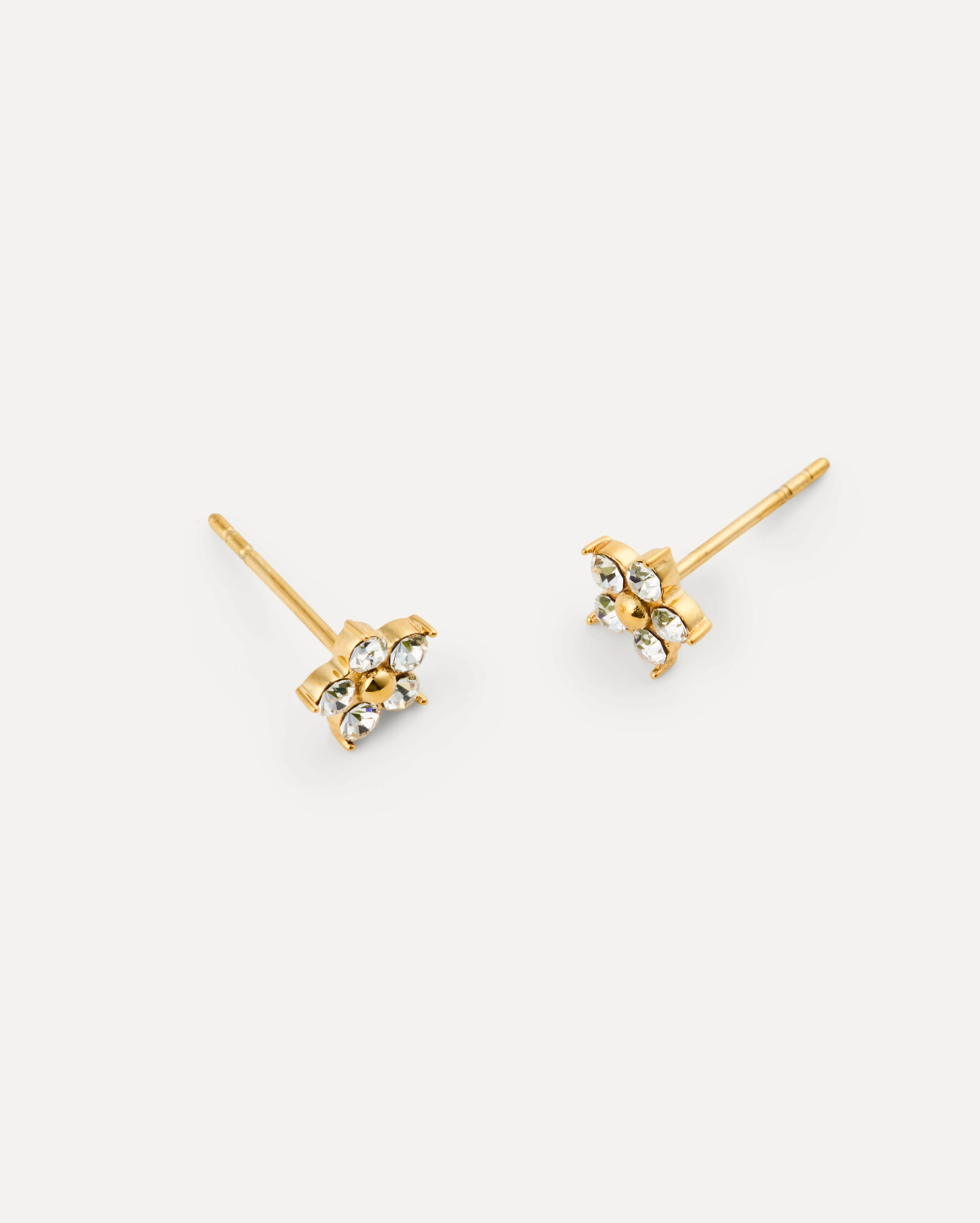 Flora Gold Studs - Image 5