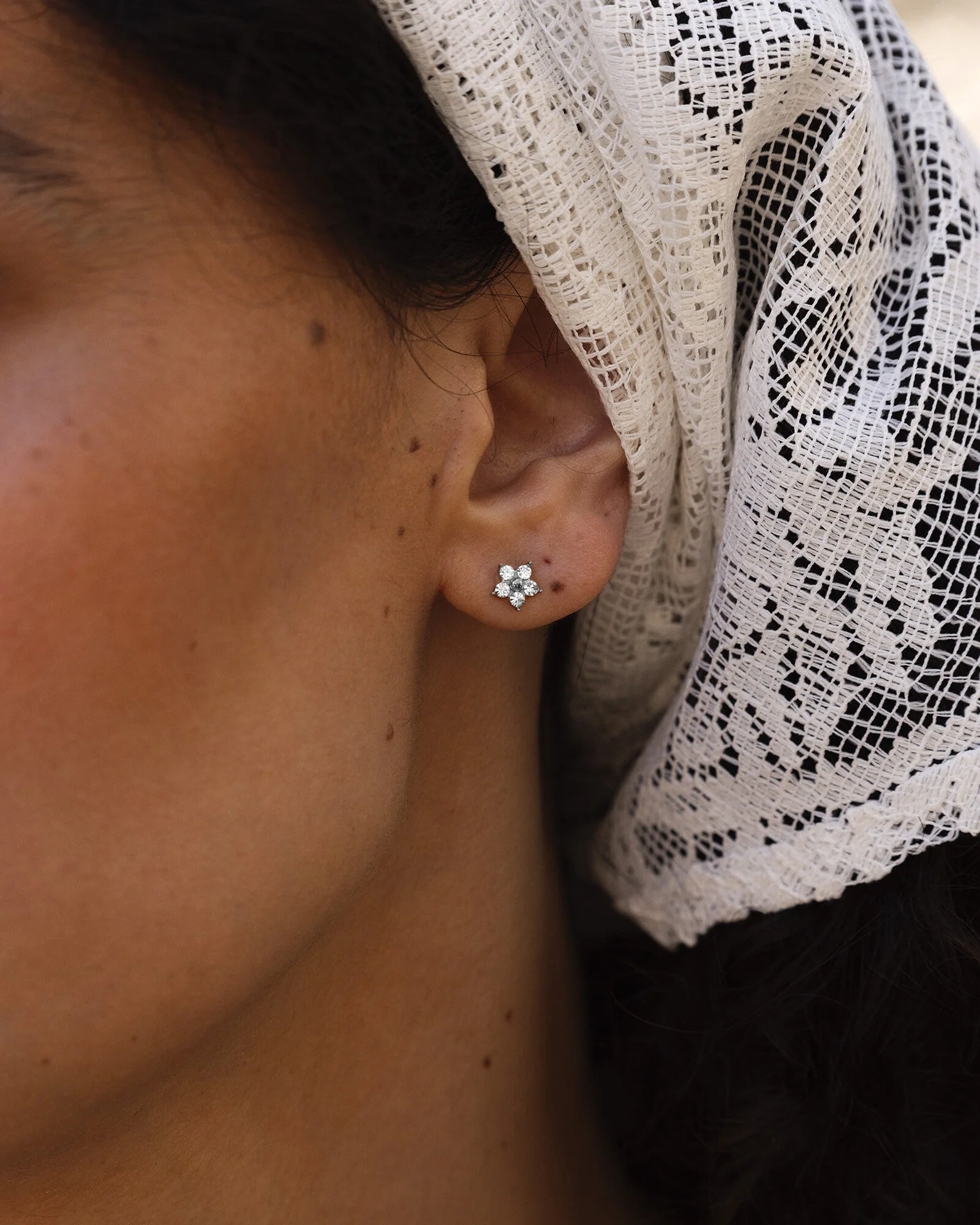 Flora Steel Studs - Image 6