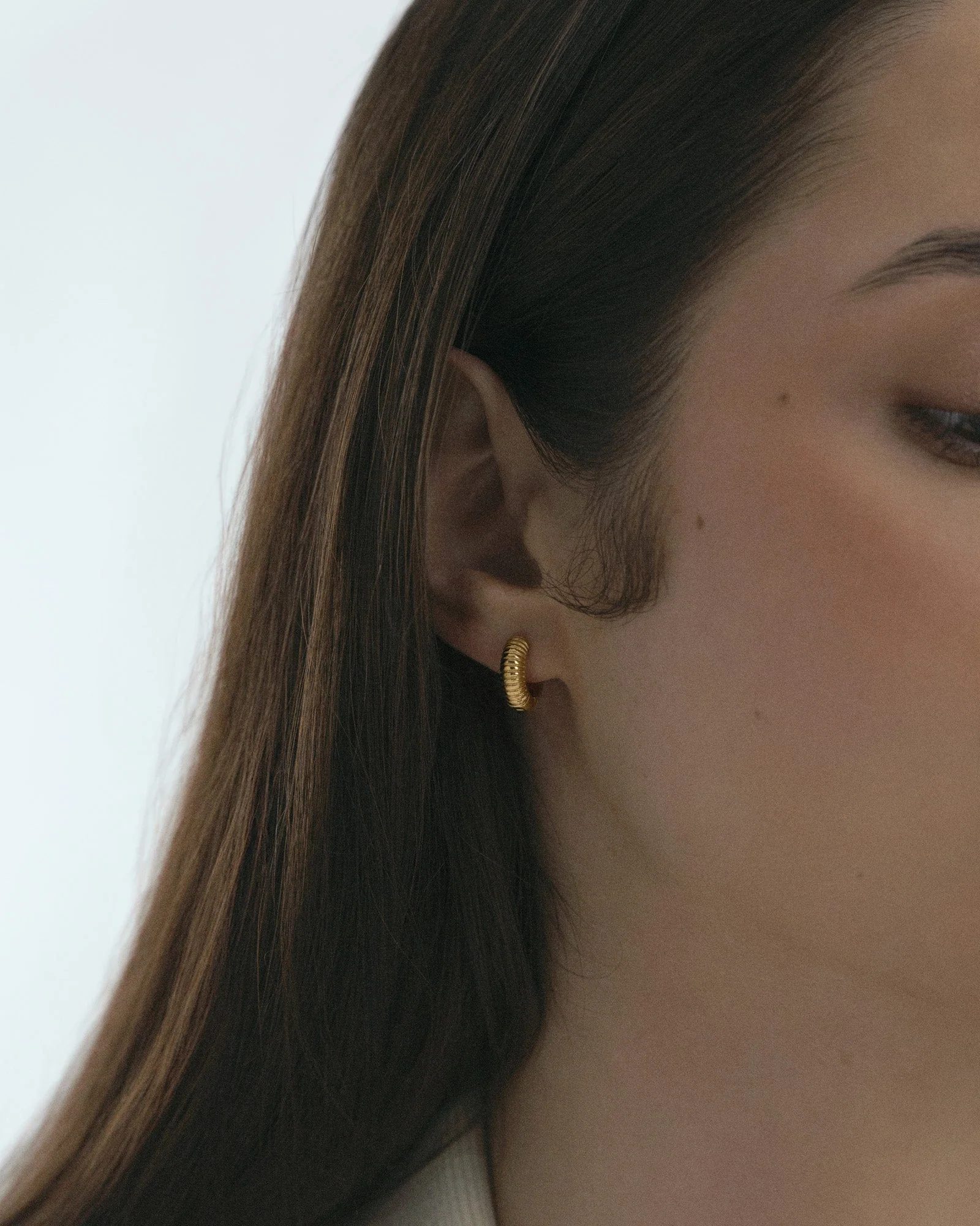 Ribbed Hoops Small - Image 3
