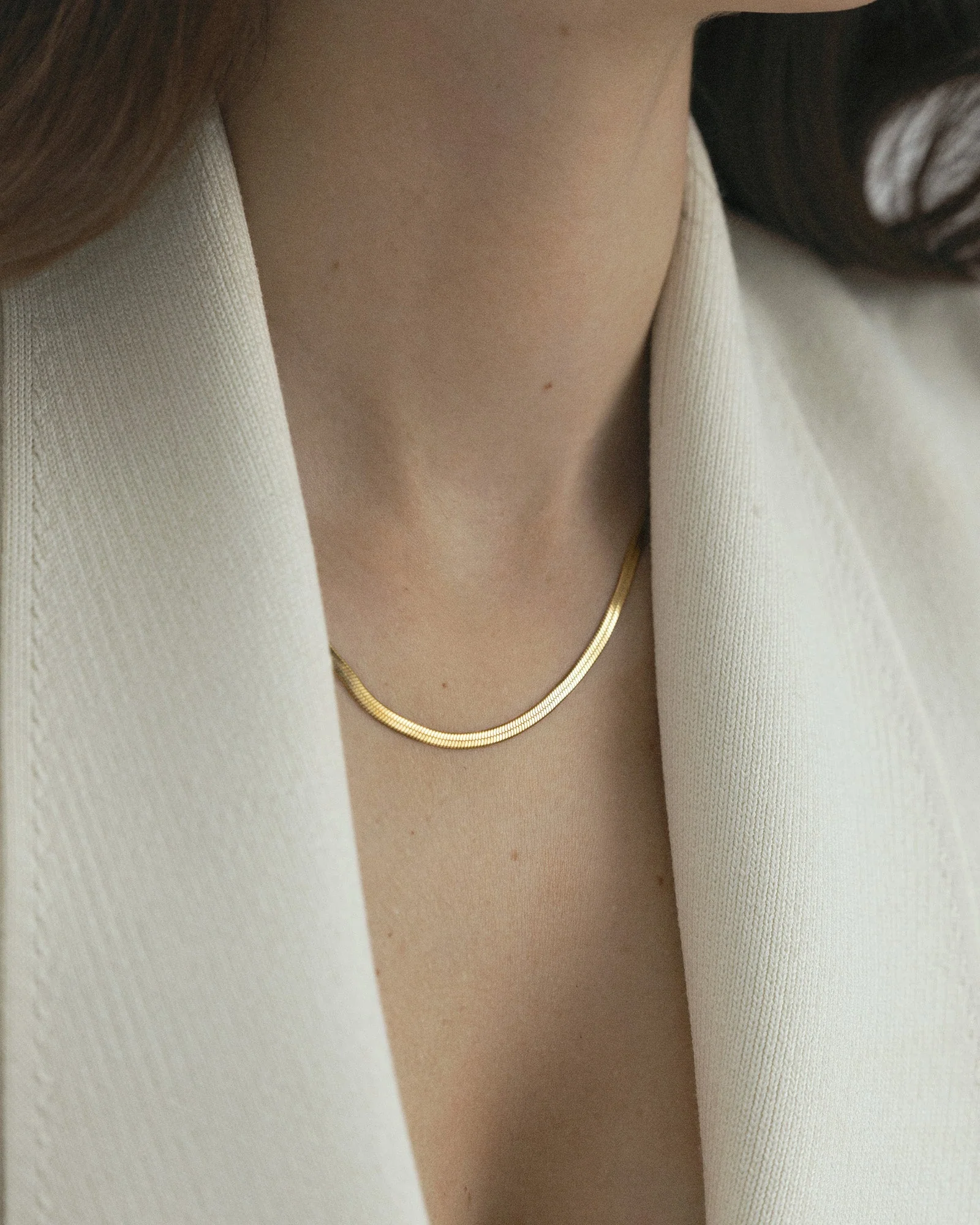 Thin snake necklace - Image 3