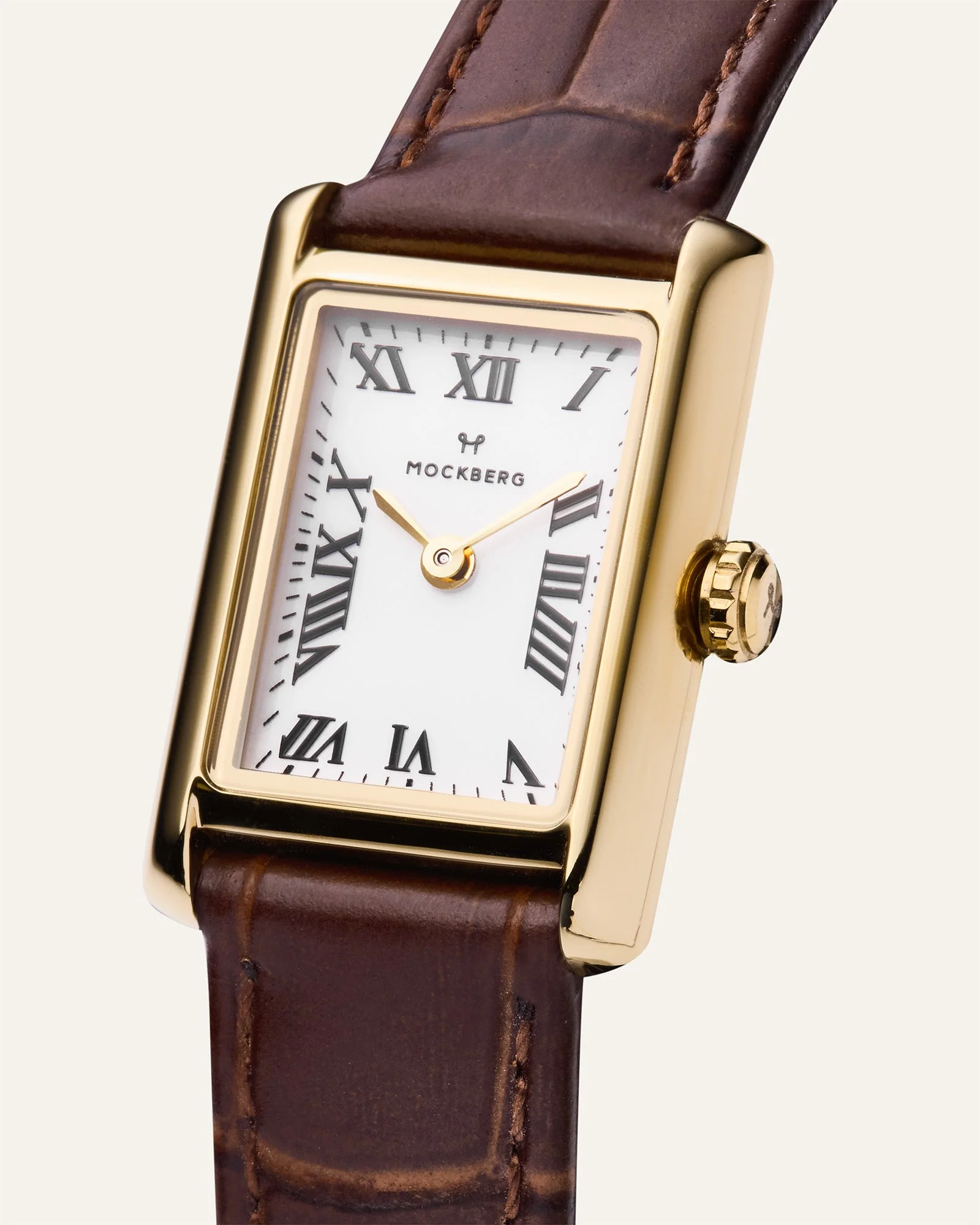 Timeless Brown Leather Watch - Image 4